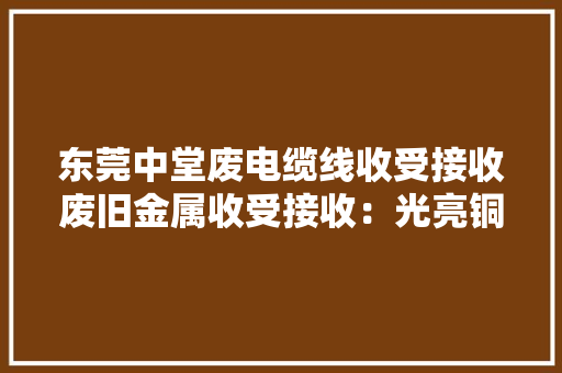 东莞中堂废电缆线收受接收废旧金属收受接收：光亮铜.铜板.铜条...,电缆型号规格表。
