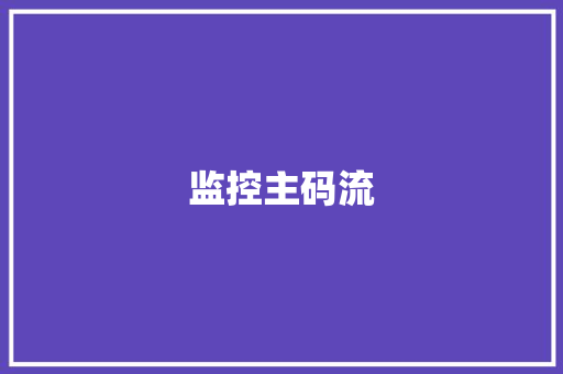 监控主码流,海康威视。