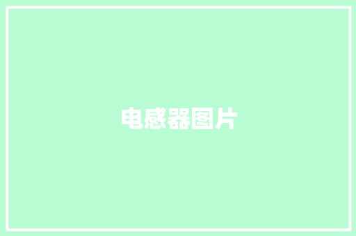 电感器图片