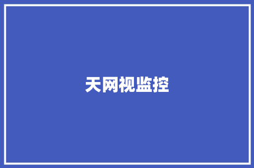 天网视监控