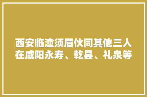 西安临潼须眉伙同其他三人在咸阳永寿、乾县、礼泉等地偷窃通信基站设备6.5元一公斤当废品贱卖……