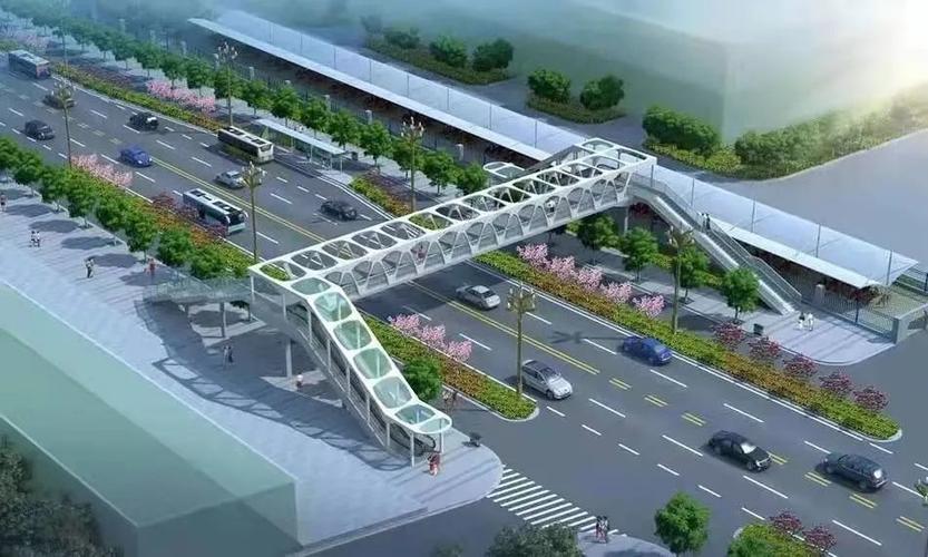 一线看项目赤峪路华天电子人行天桥建成投用 人工智能 一线看项目赤峪路华天电子人行天桥建成投用 一线看项目赤峪路华天电子人行天桥建成投用 人工智能