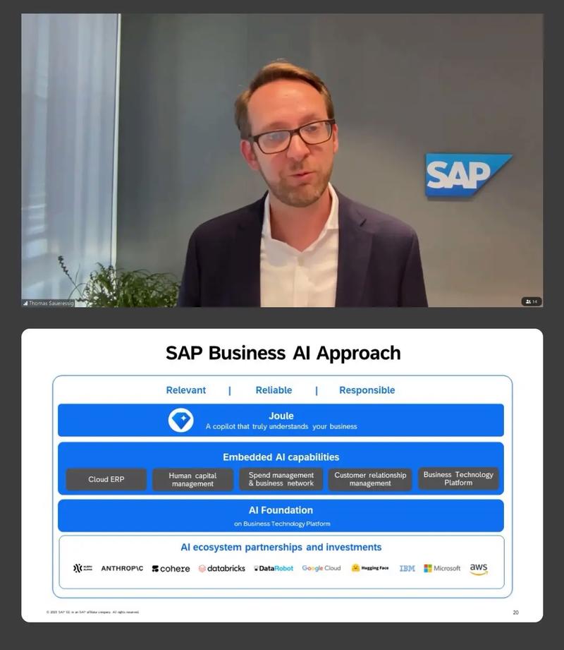 SAP推出全新生成式AI助手Joule聚焦多个关键营业场景 智能科技 SAP推出全新生成式AI助手Joule聚焦多个关键营业场景 SAP推出全新生成式AI助手Joule聚焦多个关键营业场景 智能科技
