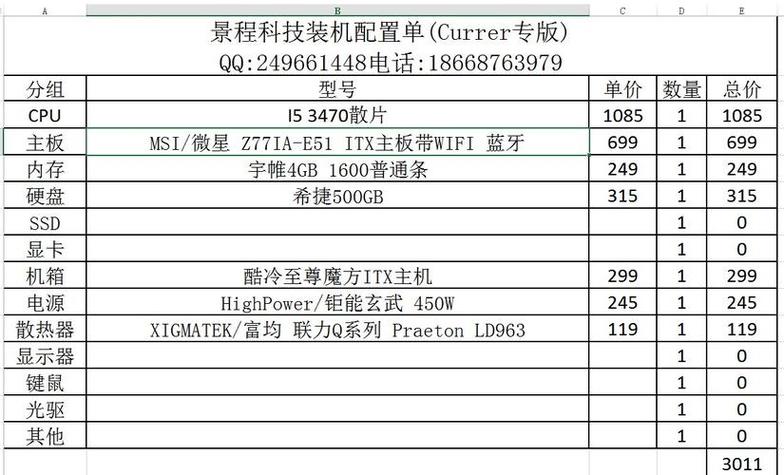 组装电脑设备清单2023年9月电脑主机 30多套装机设备单 互联通信 组装电脑设备清单2023年9月电脑主机 30多套装机设备单 组装电脑设备清单2023年9月电脑主机 30多套装机设备单 互联通信