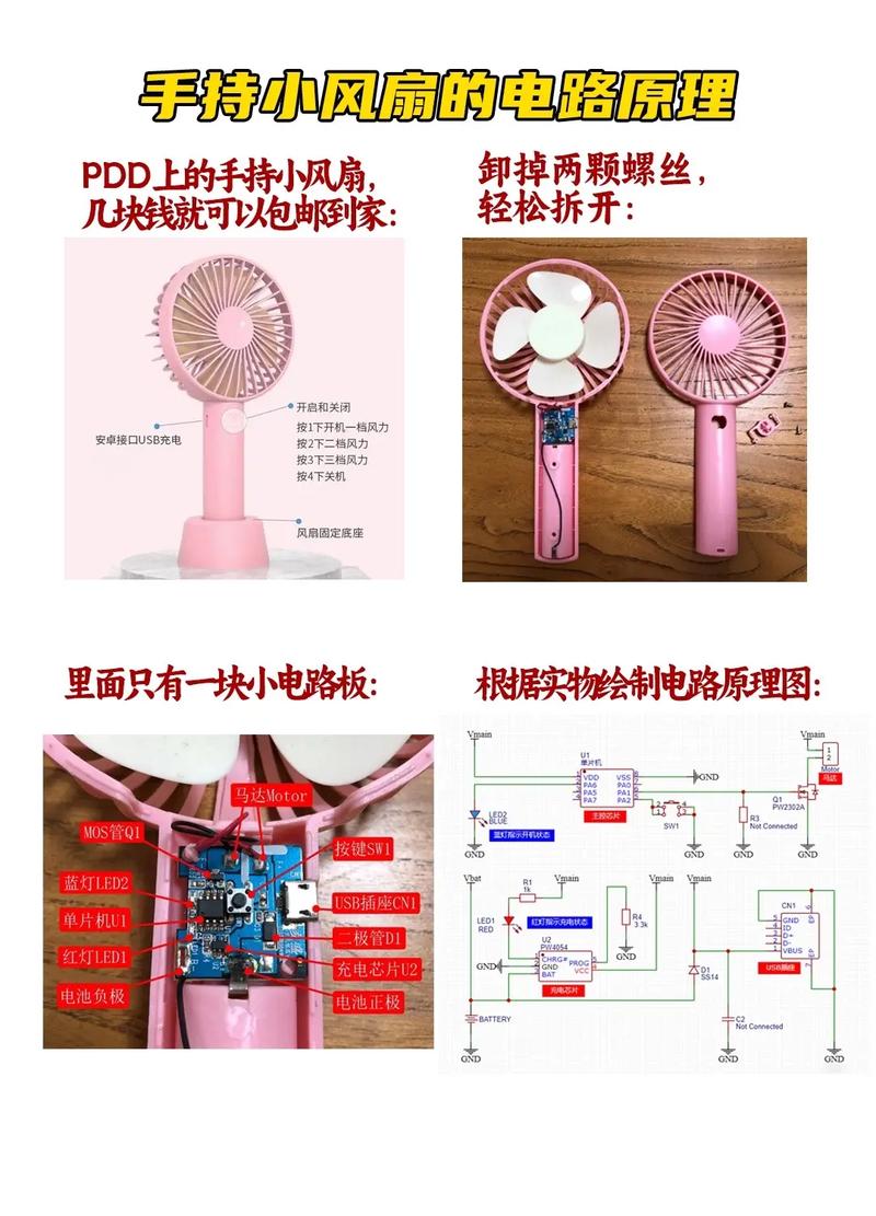 几块钱就包邮手持小风扇的电路事理 互联通信 几块钱就包邮手持小风扇的电路事理 几块钱就包邮手持小风扇的电路事理 互联通信