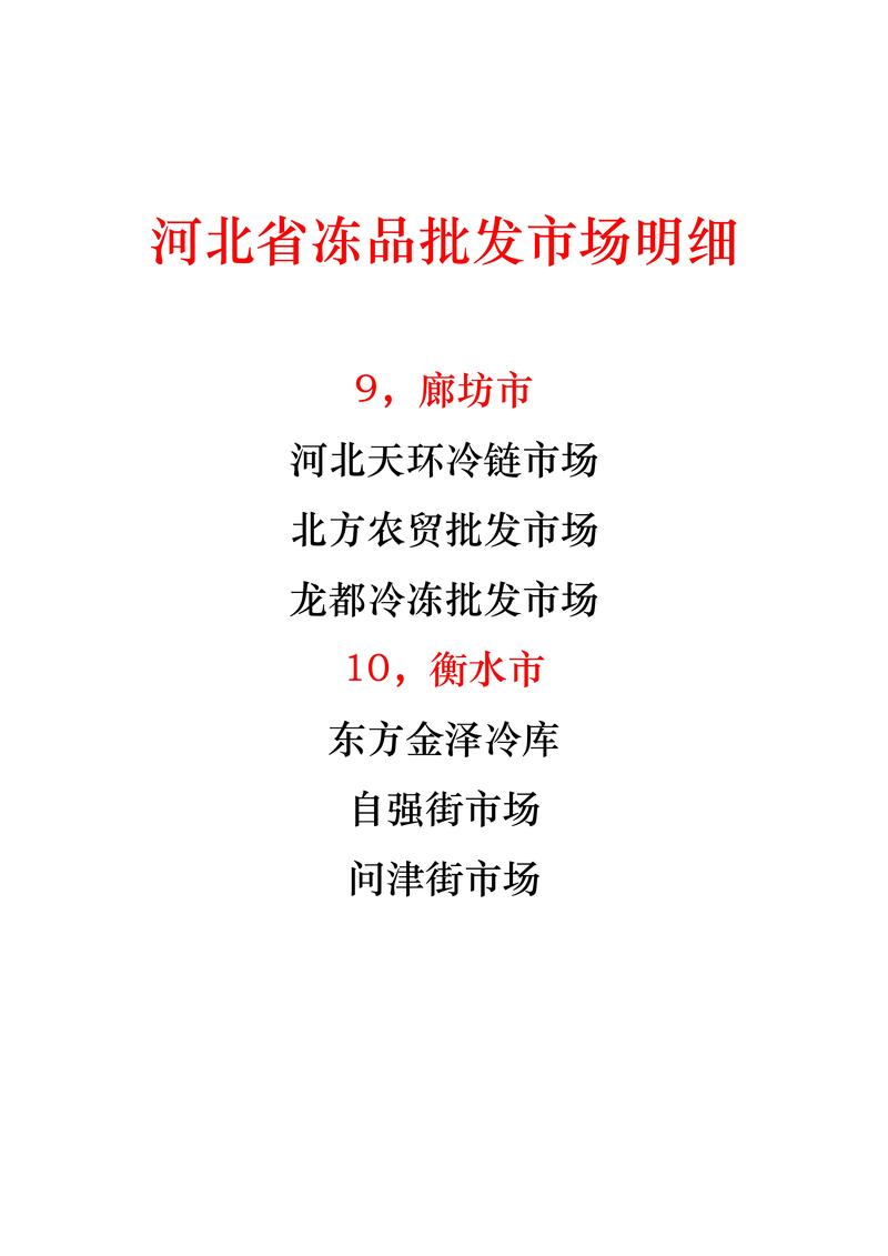 河北省廊坊市批发市场一览表 互联通信 河北省廊坊市批发市场一览表 河北省廊坊市批发市场一览表 互联通信