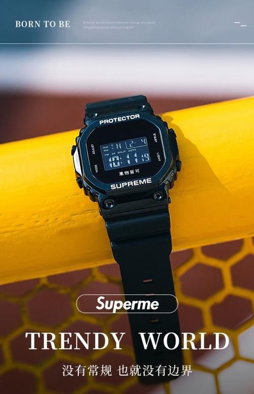 不愧是Supreme联名炒到 2000 块的电子表同款只需要300 块 智能科技 不愧是Supreme联名炒到 2000 块的电子表同款只需要300 块 不愧是Supreme联名炒到 2000 块的电子表同款只需要300 块 智能科技