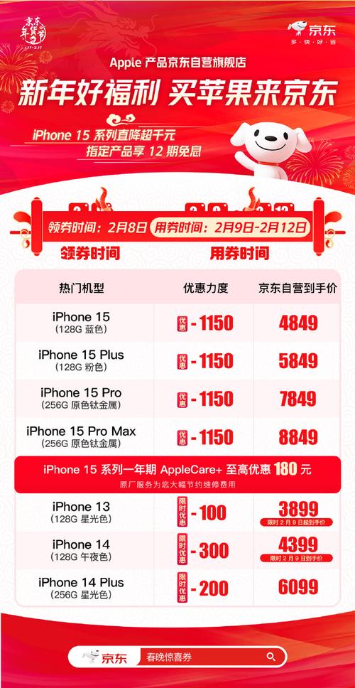 京东官宣春晚将发放iPhone 15惊喜券 自营店降价力度已超千元 京东官宣春晚将发放iPhone 15惊喜券 自营店降价力度已超千元 智能家居