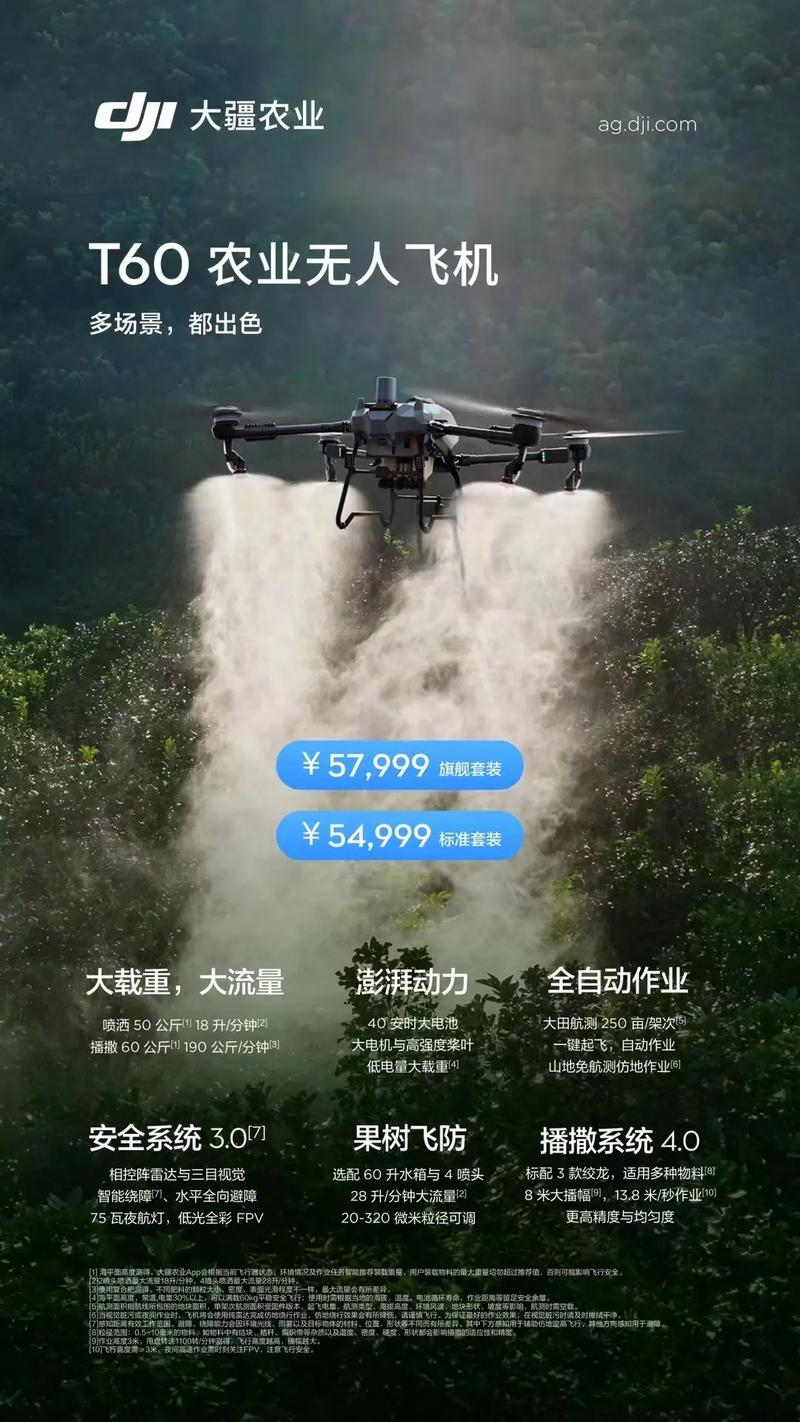 大年夜疆农业宣告T60、T25P 农业无人飞机功课多场景 场场都出色 人工智能 大年夜疆农业宣告T60、T25P 农业无人飞机功课多场景 场场都出色 大年夜疆农业宣告T60、T25P 农业无人飞机功课多场景 场场都出色 人工智能