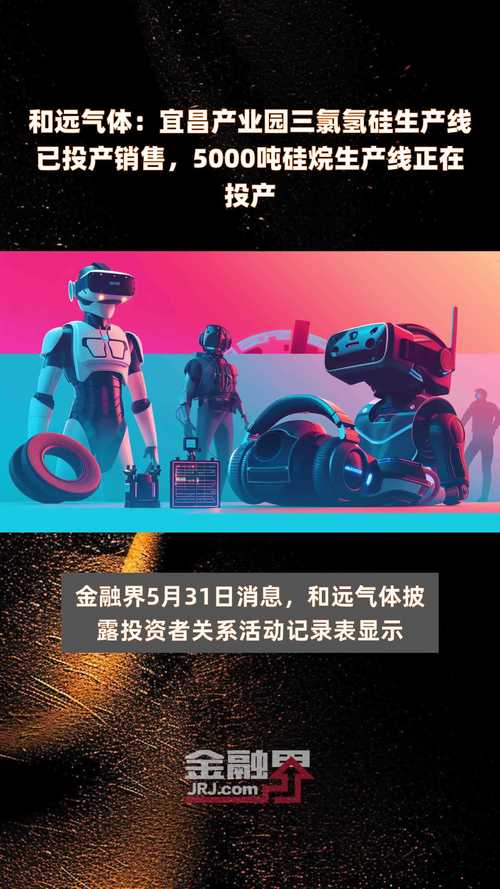 和远气体：宜昌家当园三氯氢硅及5000吨电子级硅烷产品已投产潜江家当园产品已全部建成并进入试分娩阶段 和远气体：宜昌家当园三氯氢硅及5000吨电子级硅烷产品已投产潜江家当园产品已全部建成并进入试分娩阶段 人工智能