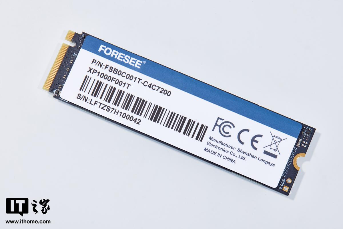 冲动！大年夜陆厂商终于开拓出高端固件 FORESEE P800 512GB SSD评测 冲动！大年夜陆厂商终于开拓出高端固件 FORESEE P800 512GB SSD评测 互联通信