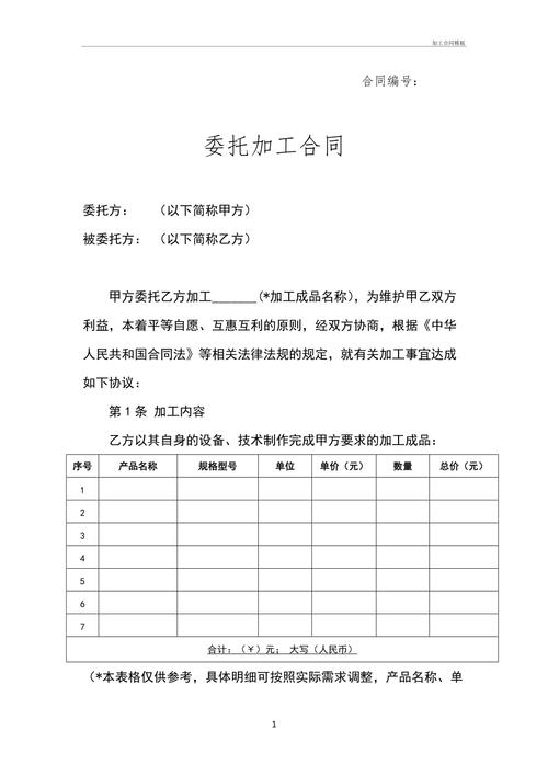 加工定做合同标准范本 人工智能 加工定做合同标准范本 加工定做合同标准范本 人工智能