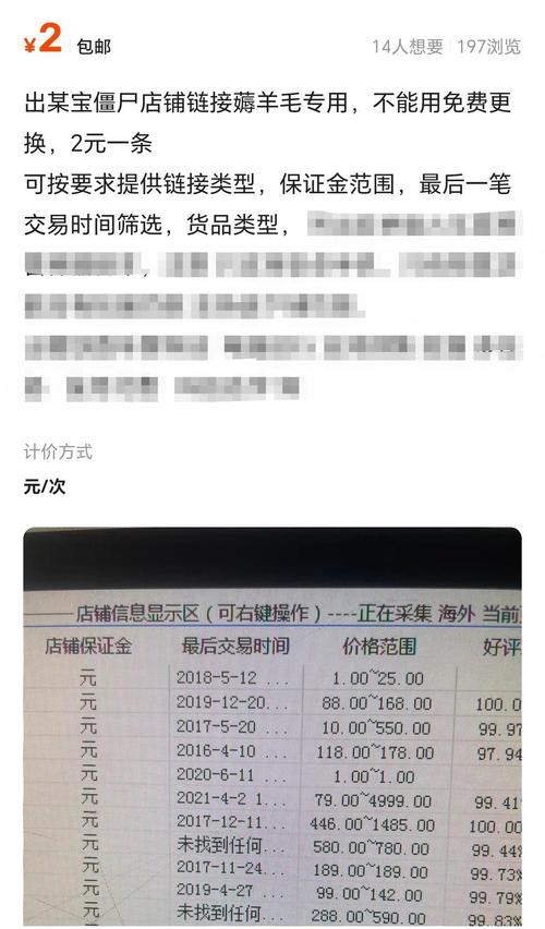 “羊毛党”盯上网店保证金:有人公开售卖“去世店”链接和赔付教程 智能科技 “羊毛党”盯上网店保证金:有人公开售卖“去世店”链接和赔付教程 “羊毛党”盯上网店保证金:有人公开售卖“去世店”链接和赔付教程 智能科技
