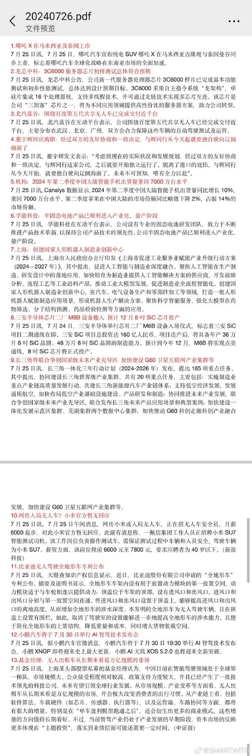 漳州:每日速递第19期(市国资委) 智能科技 漳州:每日速递第19期(市国资委) 漳州:每日速递第19期(市国资委) 智能科技
