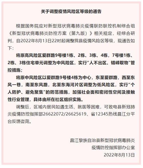 实时更新！8月8日全国高中风险区（文字版） 实时更新！8月8日全国高中风险区（文字版） 人工智能